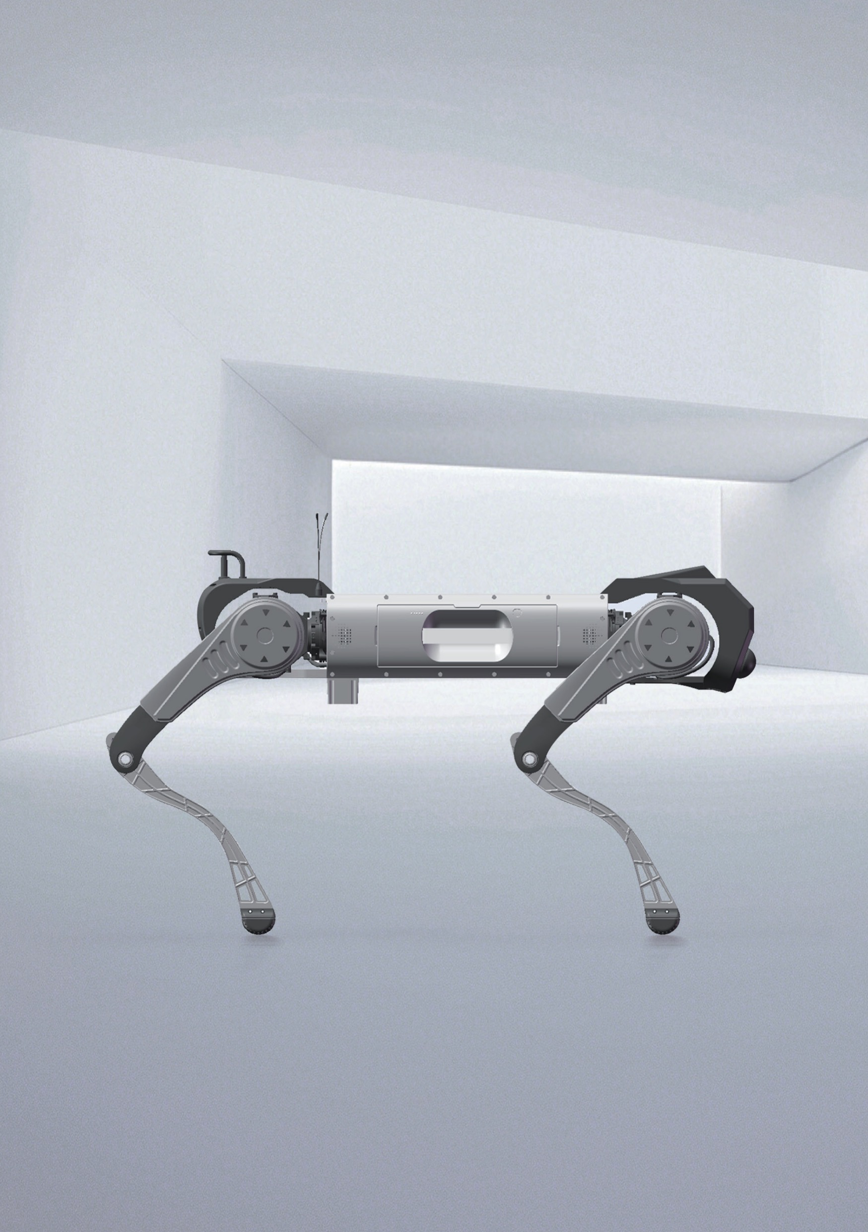 AGIBOT D1 MaxPro – bočni pogled